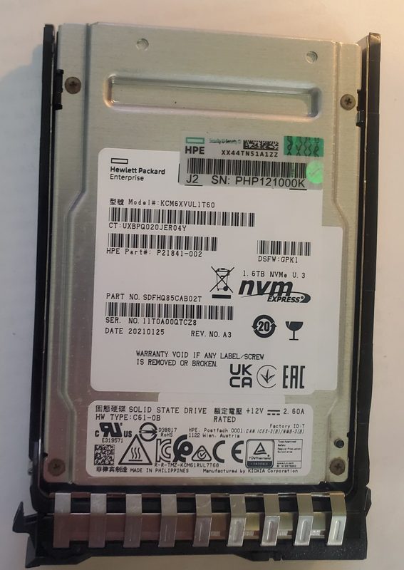 SSD-накопитель Dell KCM6XVUL1T60