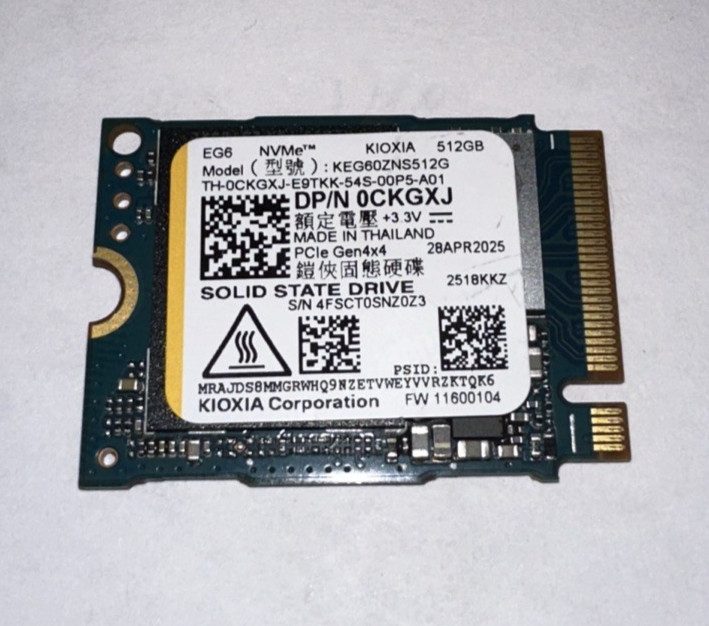 SSD-накопитель Dell KEG60ZNS512G