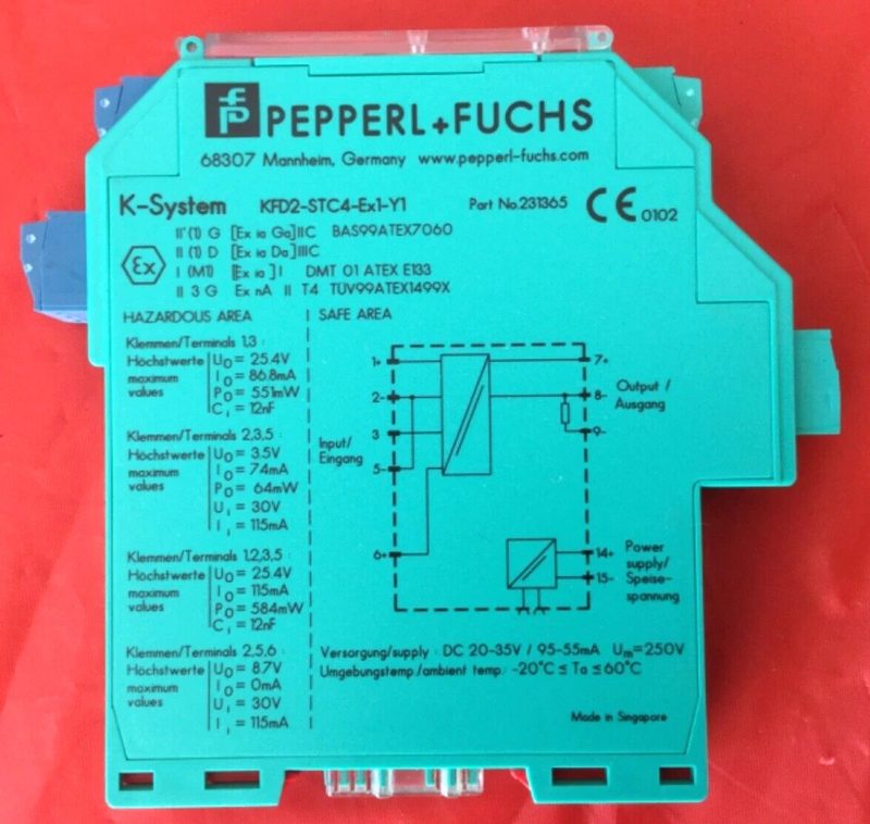 Датчик Pepperl+Fuchs KFD2-STC4-EX1-Y1