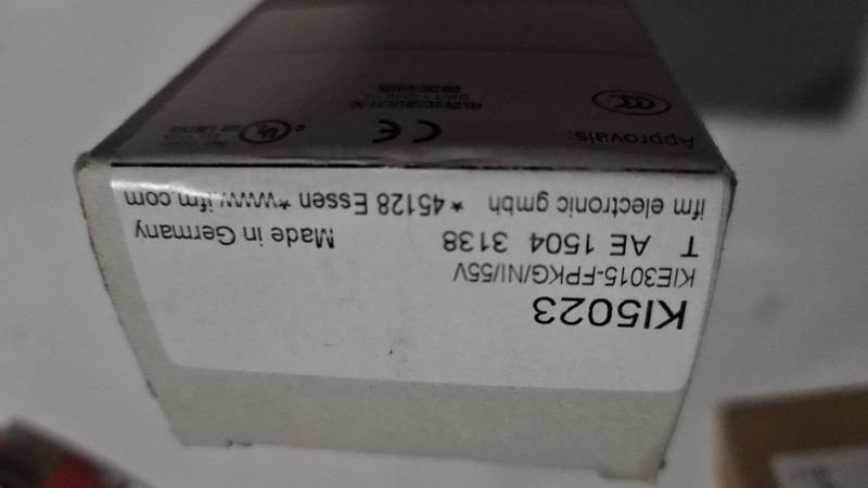 Датчик приближения ifm KIE305-FPKG/NI/US/V