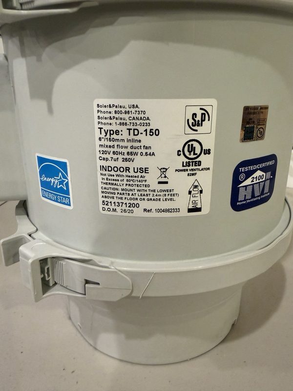 Вентилятор KIT-TD150