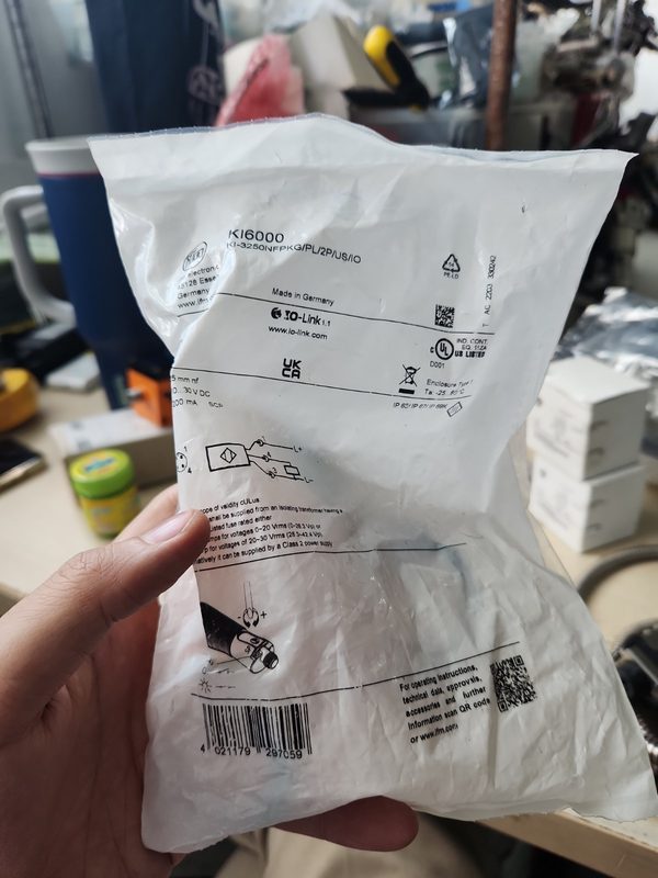 Датчик приближения ifm KL-3250NFPKG/PL/2P/US/IO
