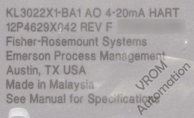 Трубопроводная арматура Emerson KL3022X1-BA1