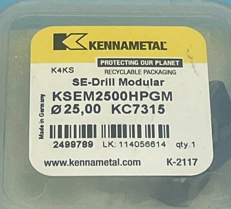 Режущий инструмент Kennametal KSEM2500HPGM