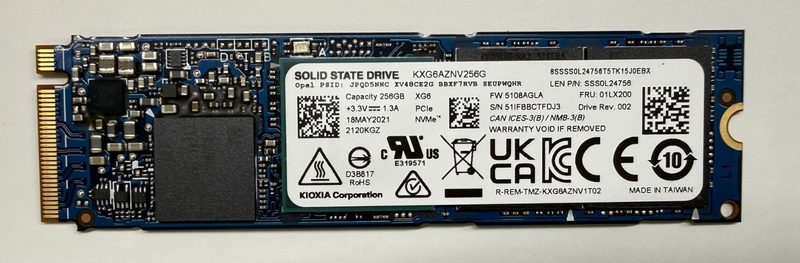 SSD-накопитель Extreme KXG6AZNV256G