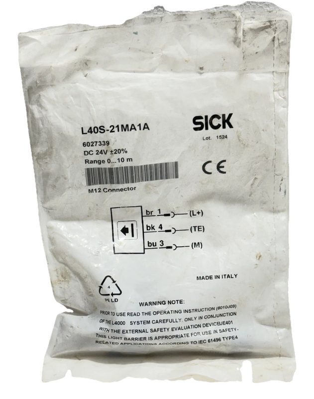 Фотоэлектрический датчик SICK L40S-21MA1A