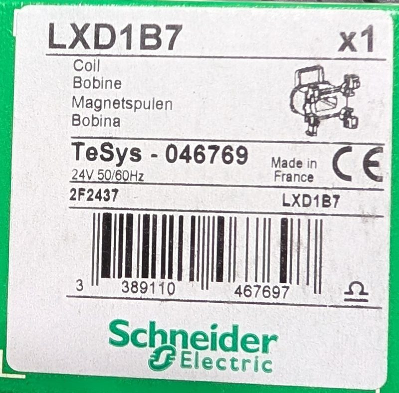 Контактор Schneider LC1D09-D38