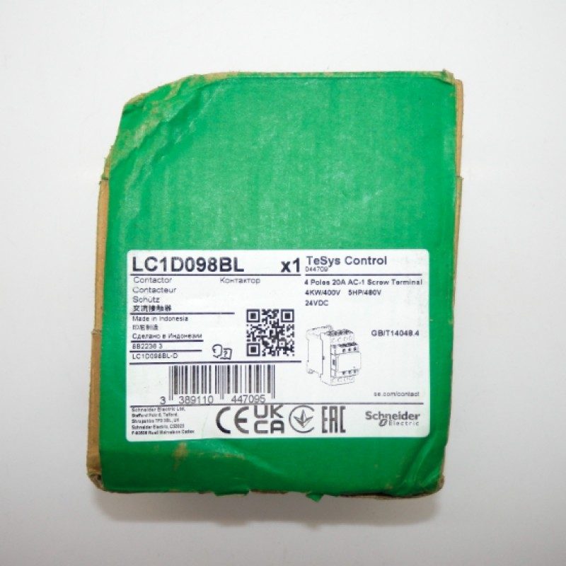 Контактор Schneider LC1D098BL