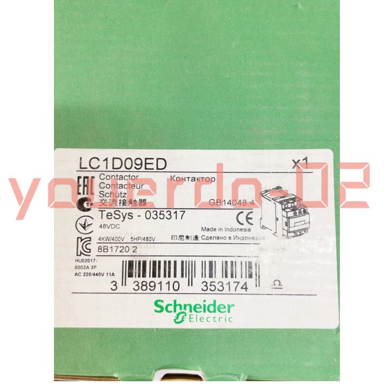 Контактор Schneider LC1D09ED