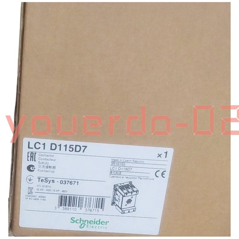 Контактор Schneider LC1D115D7