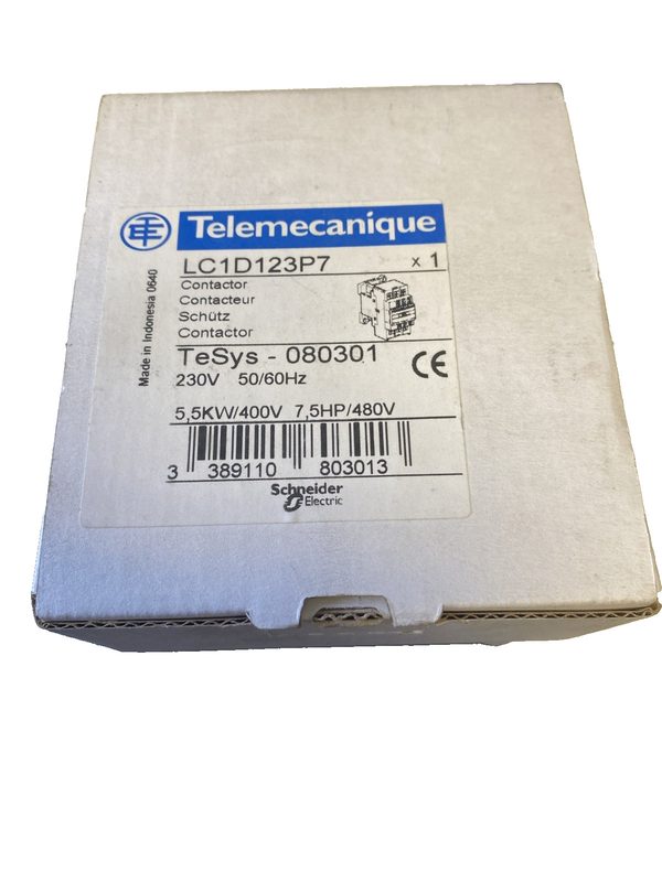 Контактор Schneider LC1D123P7