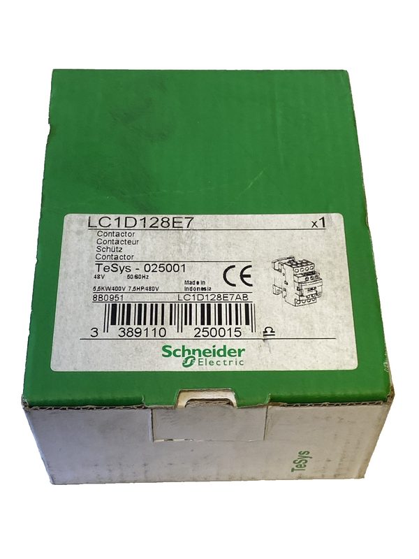 Контактор Schneider LC1D128E7