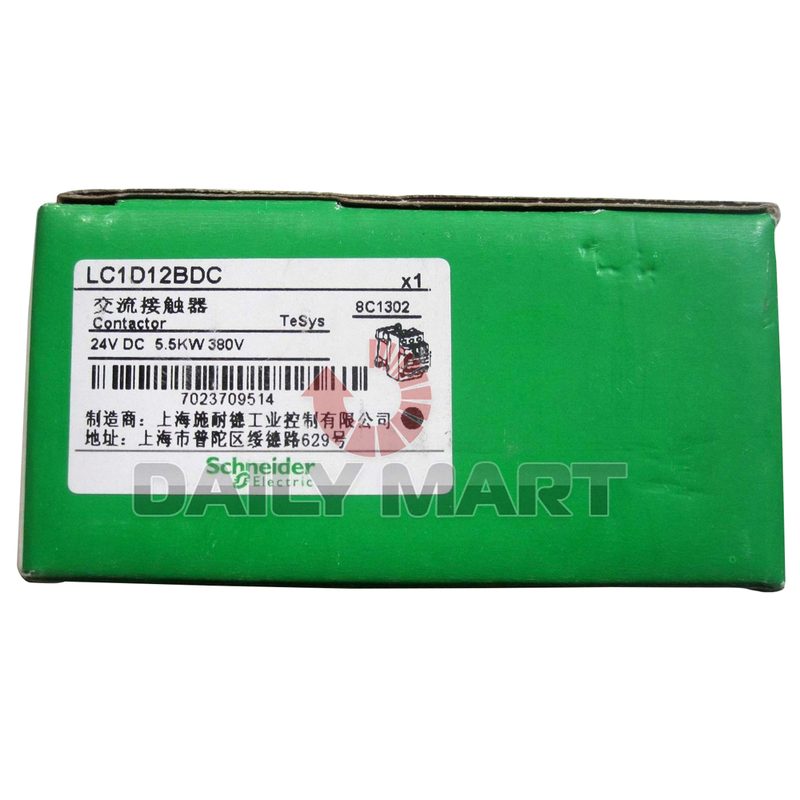 Контактор Schneider LC1D12BDC