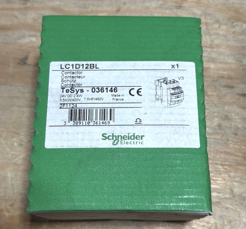 Контактор Schneider LC1D12BL