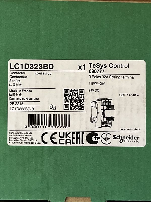 Контактор Schneider LC1D323BD