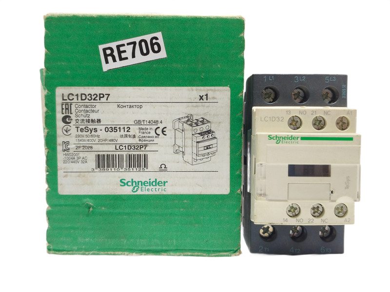 Контактор Schneider LC1D32P7