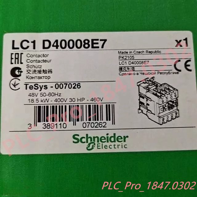 Контактор Schneider LC1D40008E7