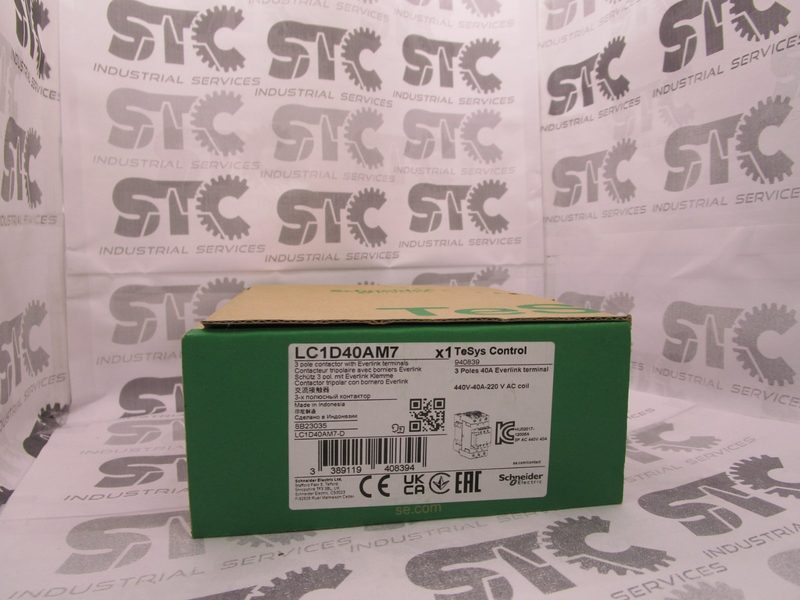 Контактор Schneider LC1D40AM7