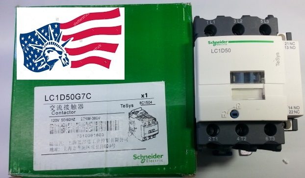Контактор Schneider LC1D50G