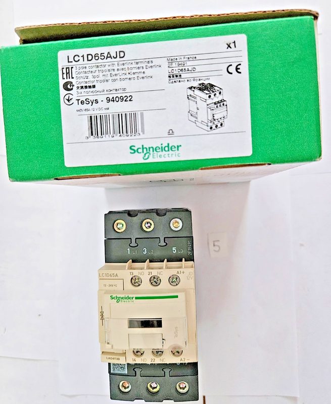 Контактор Schneider LC1D65AJD