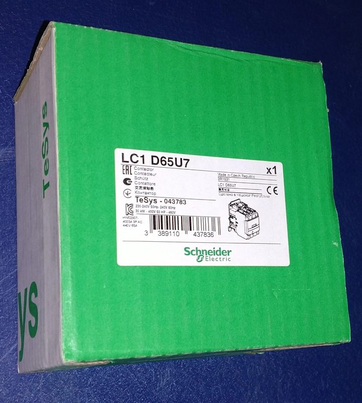 Контактор Schneider LC1D65U7