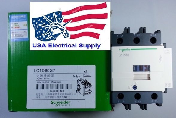 Контактор Schneider LC1D80G7C