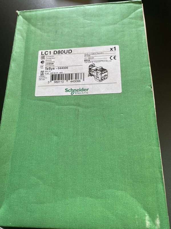 Контактор Schneider LC1D80UD