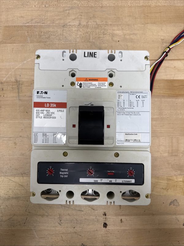 Автоматический выключатель Eaton LD3600F