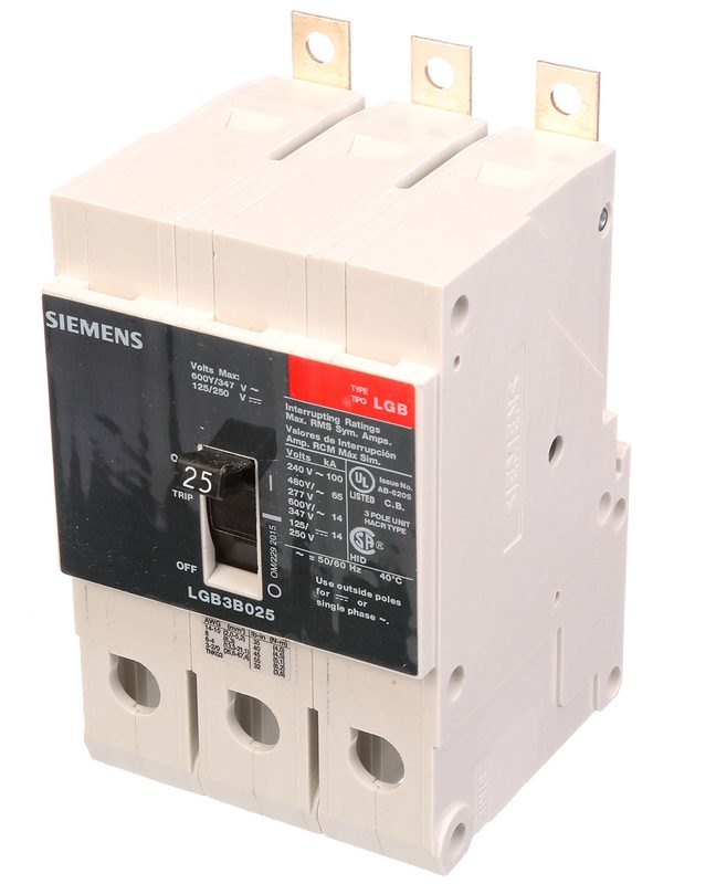 Автоматический выключатель Siemens LGB3B025B
