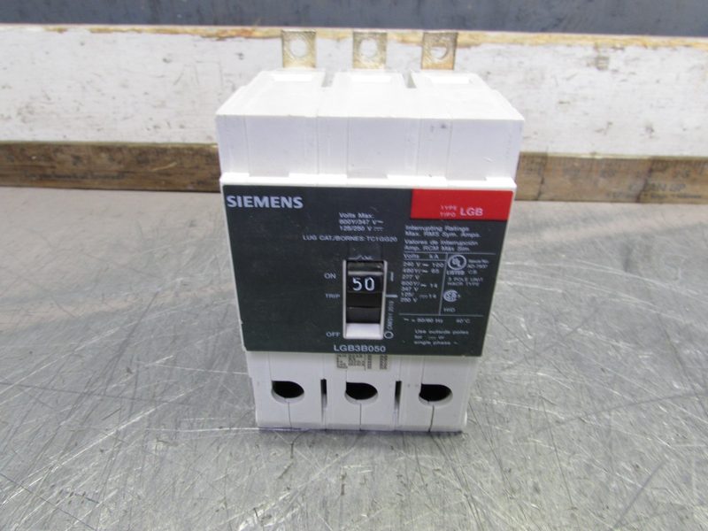 Автоматический выключатель Siemens LGB3B050