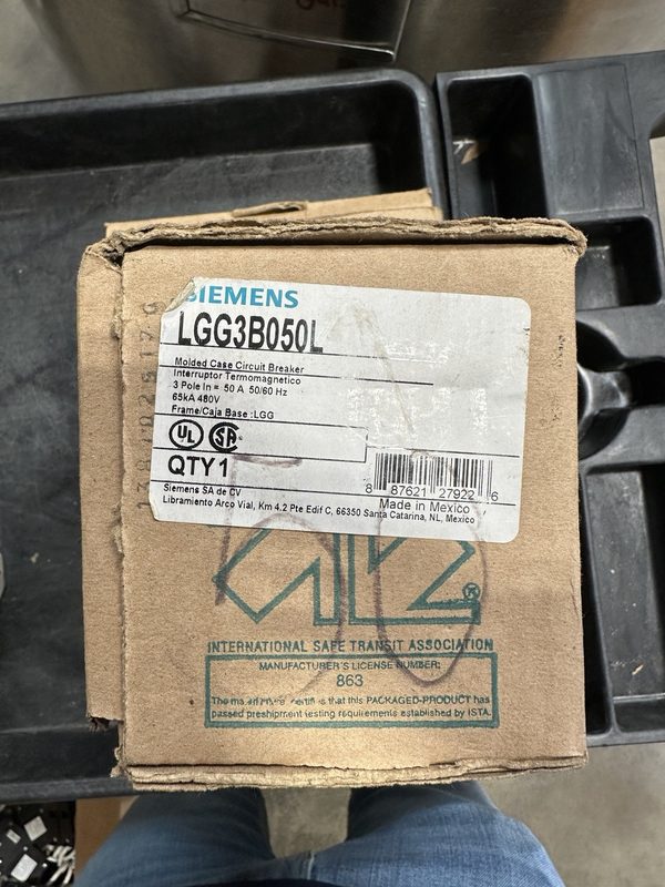 Автоматический выключатель Siemens LGG3B050L/LGG3B050