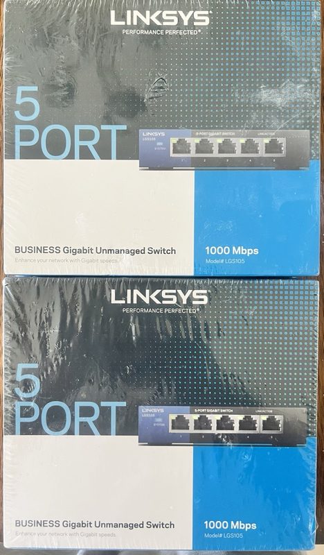 Коммутатор Linksys LGS105
