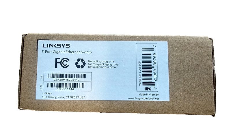 Коммутатор Linksys LGS105V2