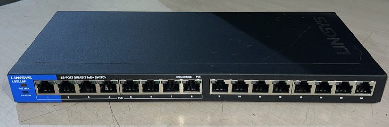 Коммутатор Cisco LGS116PV2