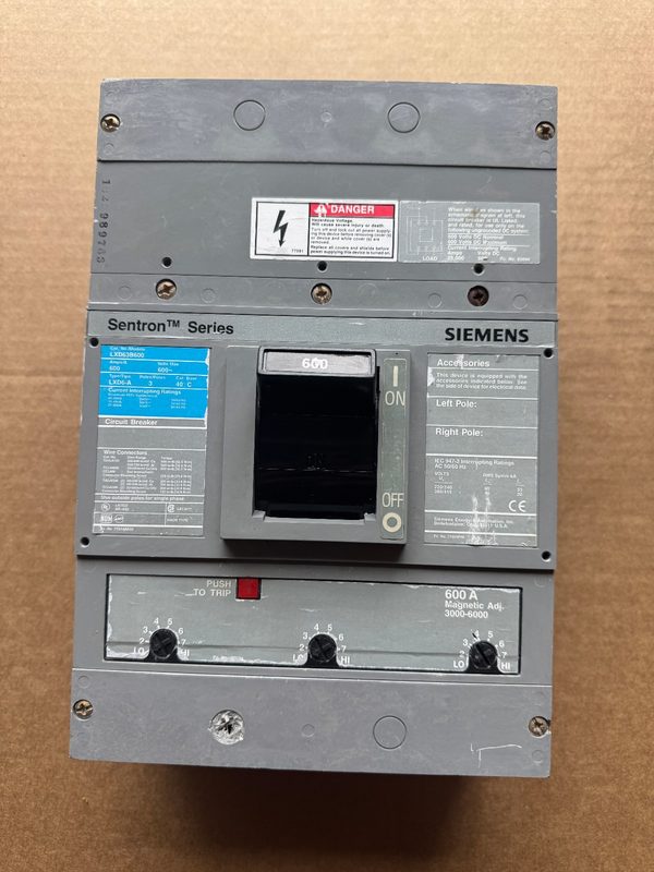 Автоматический выключатель Siemens LXD63B600