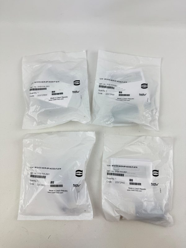 Разъём Harting M12-CC-SCR-5P-ACOD-F-STR