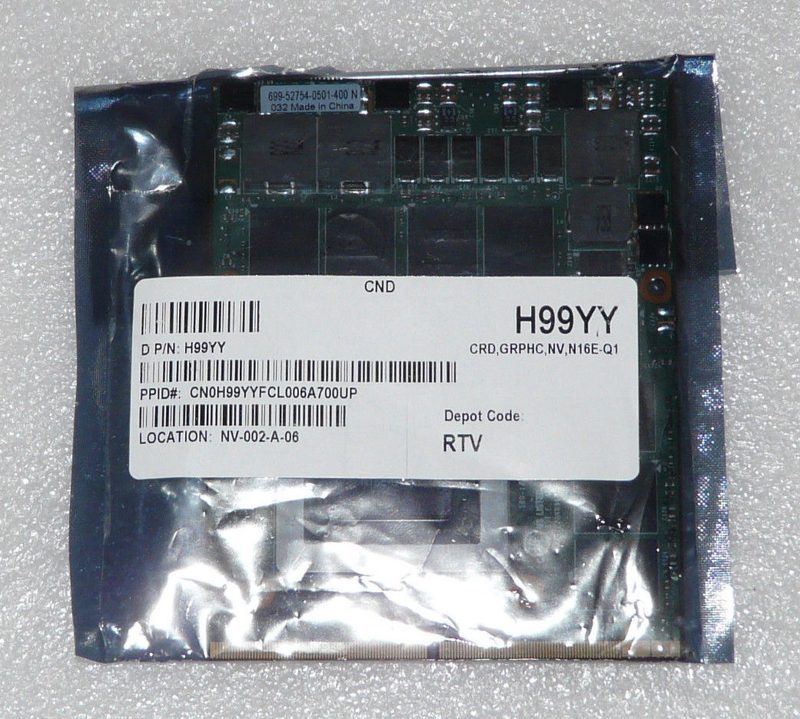 GPU-ускоритель Dell M3000M