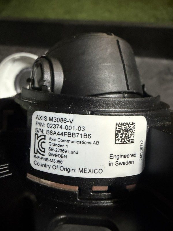 Камера Axis M3086-V
