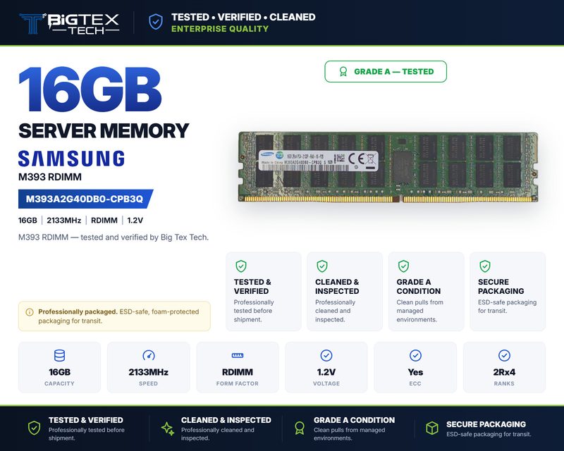 Модуль памяти Samsung M393A2G40DB0-CPB3Q