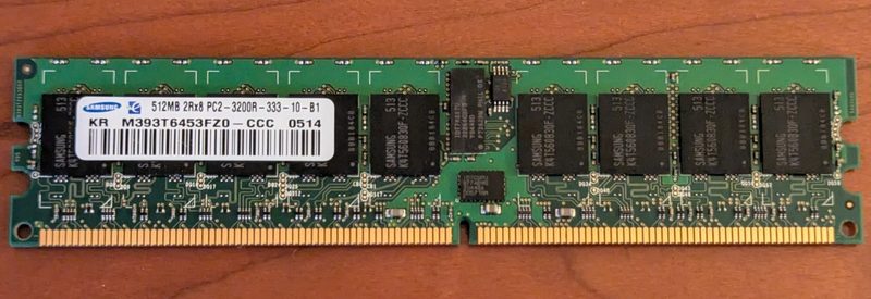 Модуль памяти Samsung M393T6453FZ0-CCC