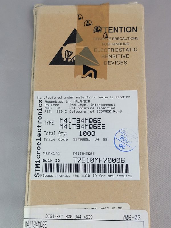 Микросхема M41T94MQ6E