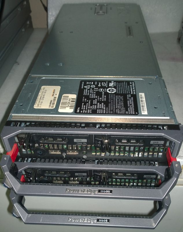 Сервер Dell M605