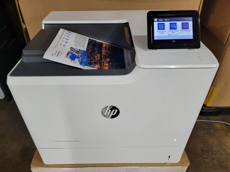 Лазерный принтер HPE M653DN
