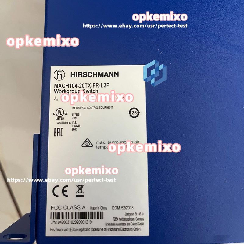 Коммутатор Hirschmann MACH104-20TX-FR-L3P