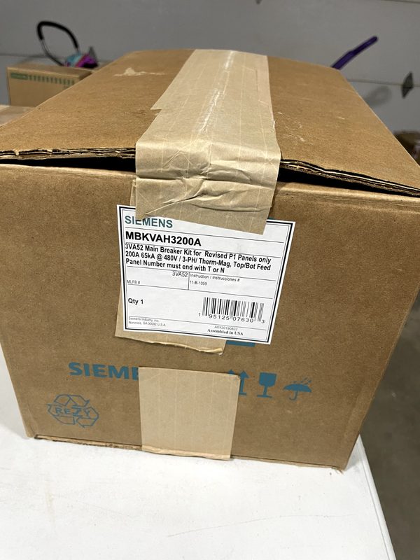 Автоматический выключатель Siemens MBKVAH3200A