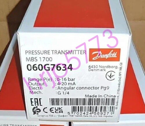 Датчик давления Danfoss MBS1700