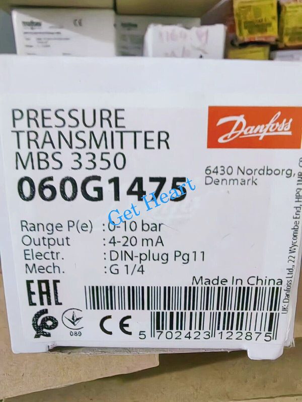 Датчик давления Danfoss MBS3350