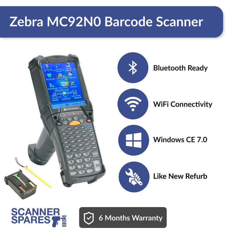 Терминал сбора данных Zebra MC92N0-G90SXEYA5WR