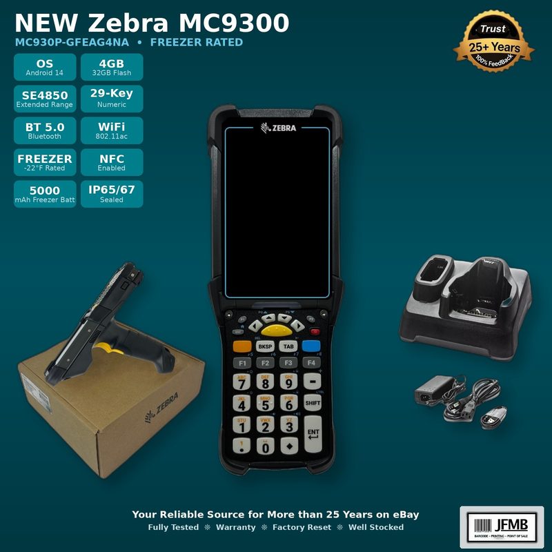 Терминал сбора данных Zebra MC930P-GFEAG4NA