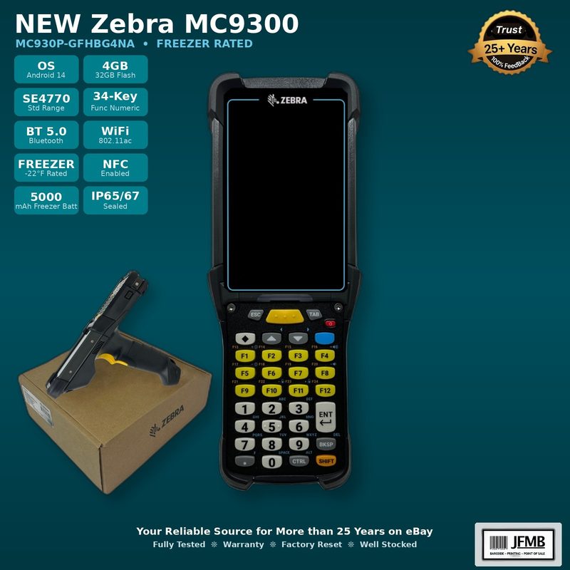 Терминал сбора данных Zebra MC930P-GFHBG4NA